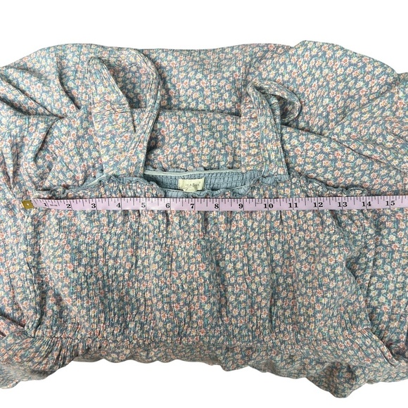 Sim & Sam Womens Babydoll Dress Medium Maxi Floral Cottagecore Fairy Romantic - Picture 12 of 16